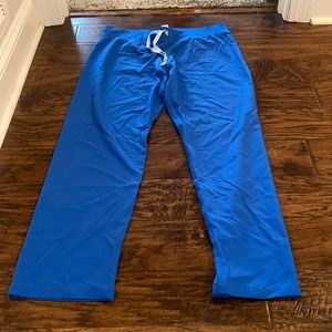 Figs Royal Blue Scrub pant